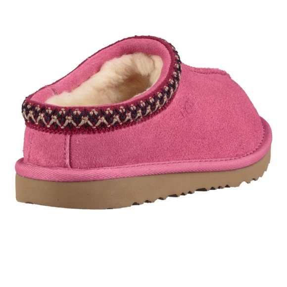 New UGG Pink Kids' Tasman II Slippers Size 7.5 - Picture 10 of 16